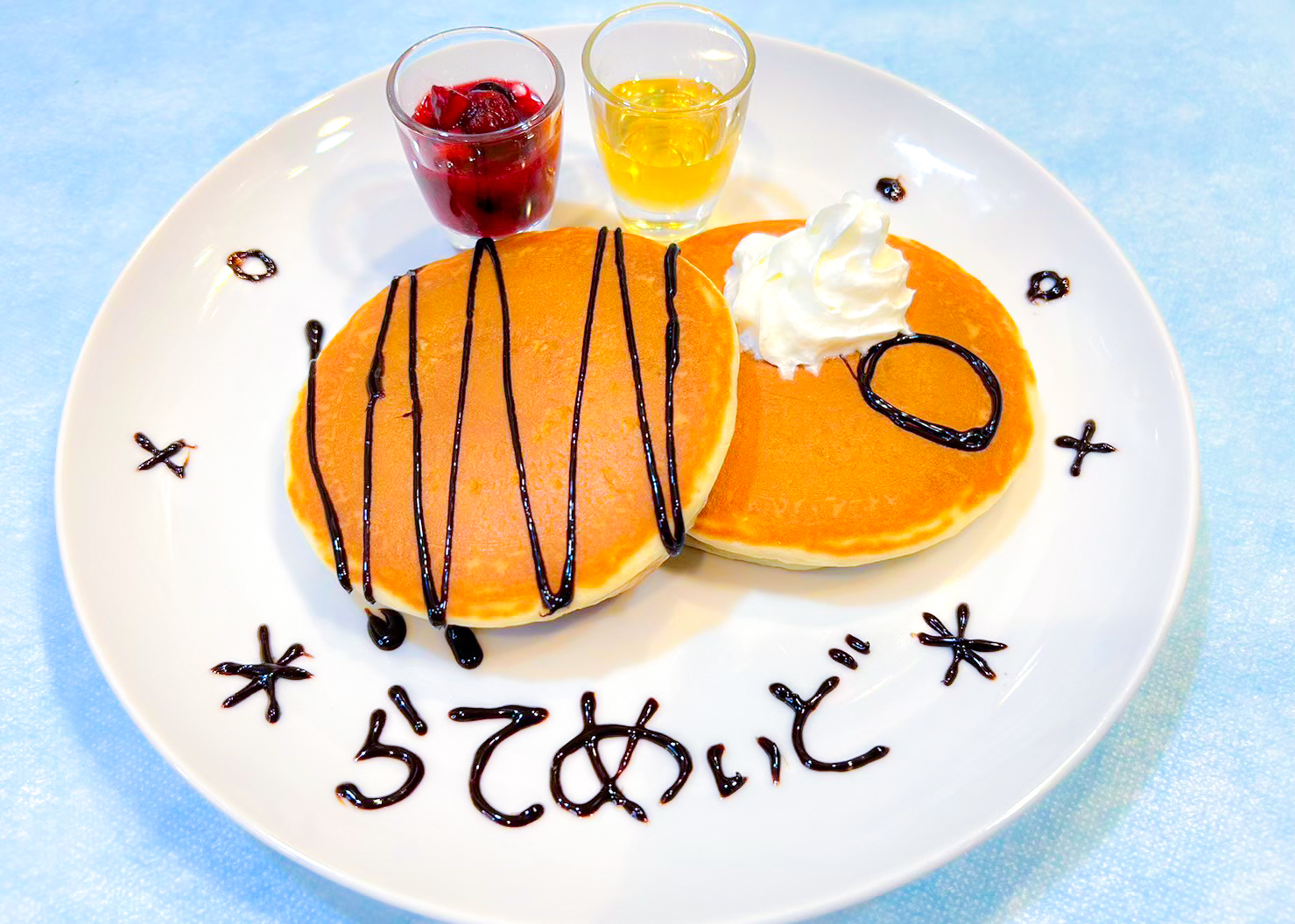 お絵描きパンケーキ